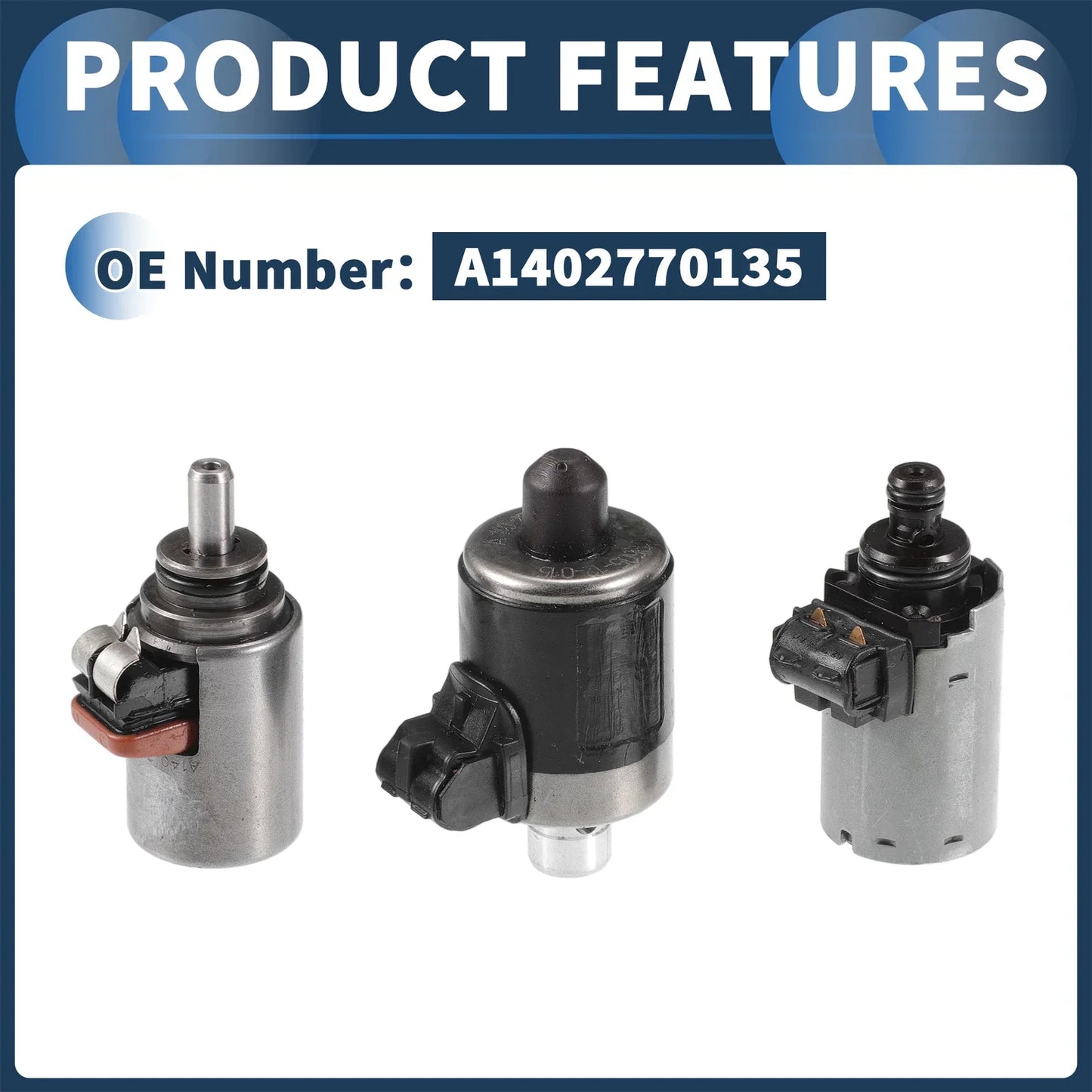 Transmission Solenoids Set for MERCEDES BENZ S320 (1994-1997)