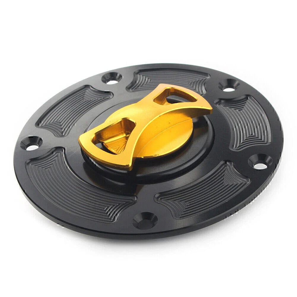 Gold Fuel Gas Tank Cap Cover for Ducati Panigale 899 959 1199 (2012-2019)