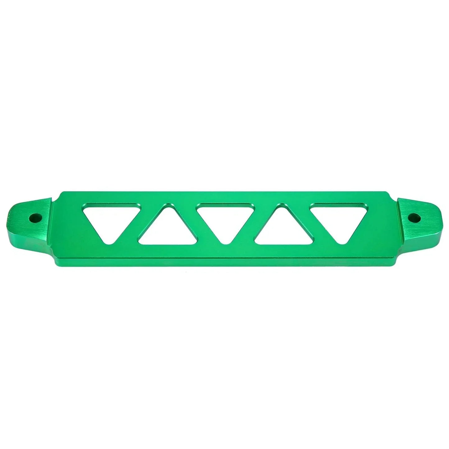 190mm Green Hollow Aluminum Alloy Car Battery Tie Down Bracket for Honda Civic