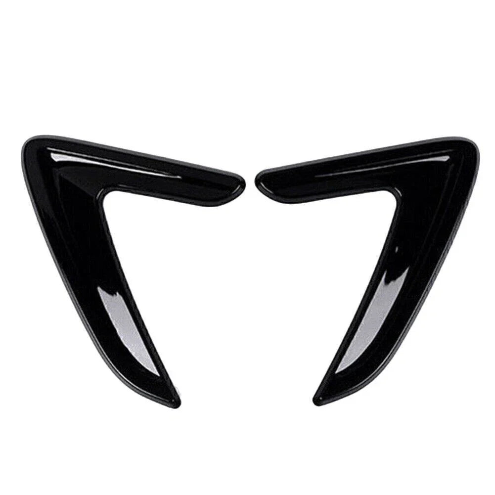 Fender Side Air Vent Outlet Cover Trim for BMW 3 Series F30 (2013-2018) Black