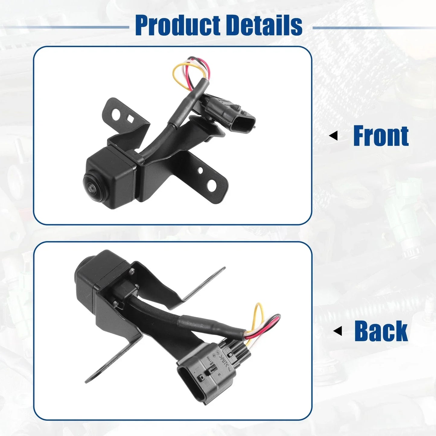 Front View Camera Replacement for Mercedes-Benz C 250 (2012-2015)