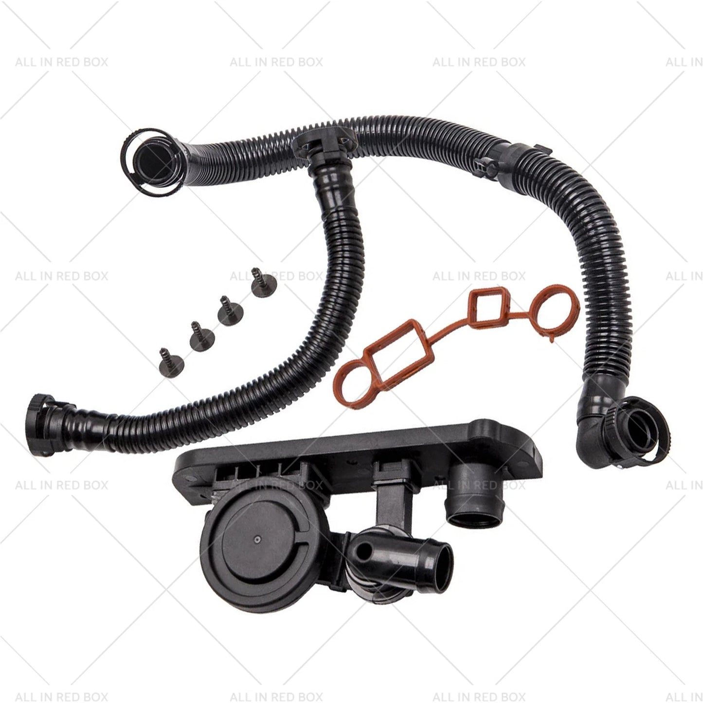 Crankcase Breather Hose & PCV Valve Kit for VW Golf MK5, Audi A4, TT 2.0T (2004-2008)