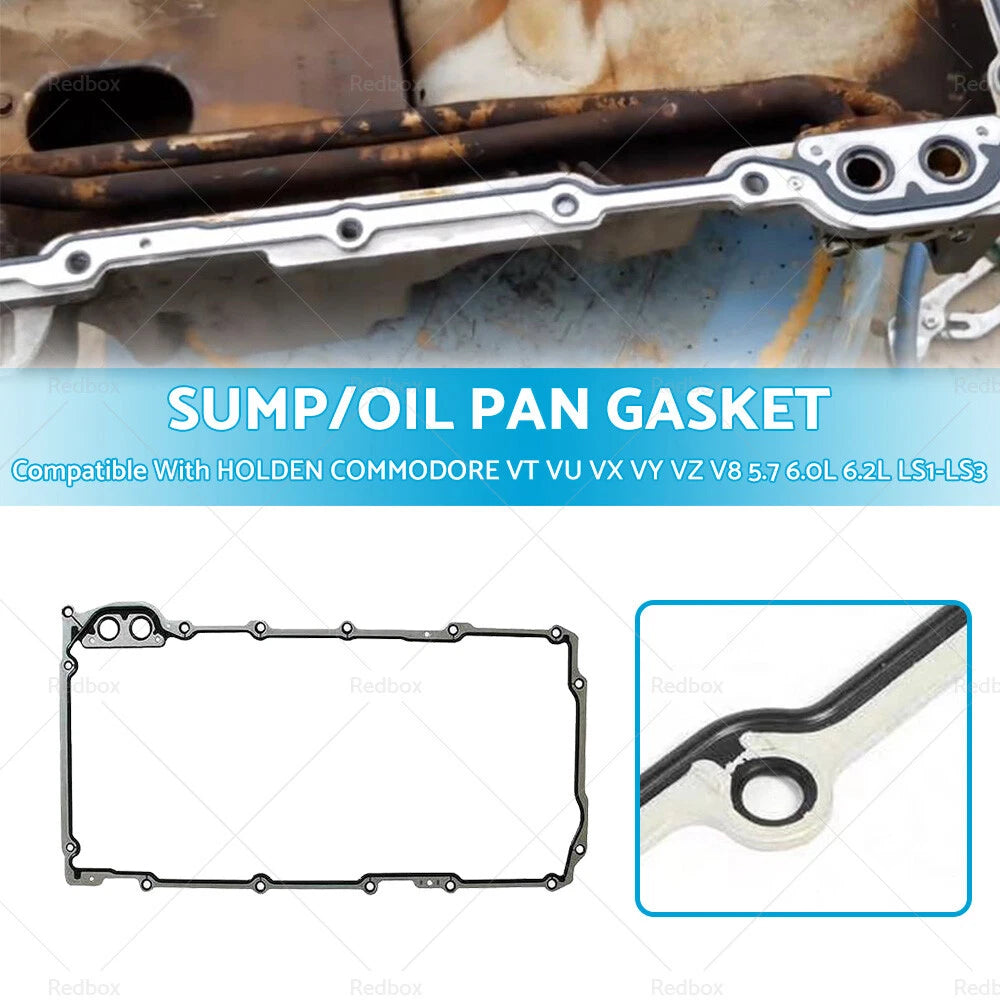 SUMP GASKET for HOLDEN COMMODORE VT VU VX VY VZ V8 5.7 6.0 6.2L (1997-2007)