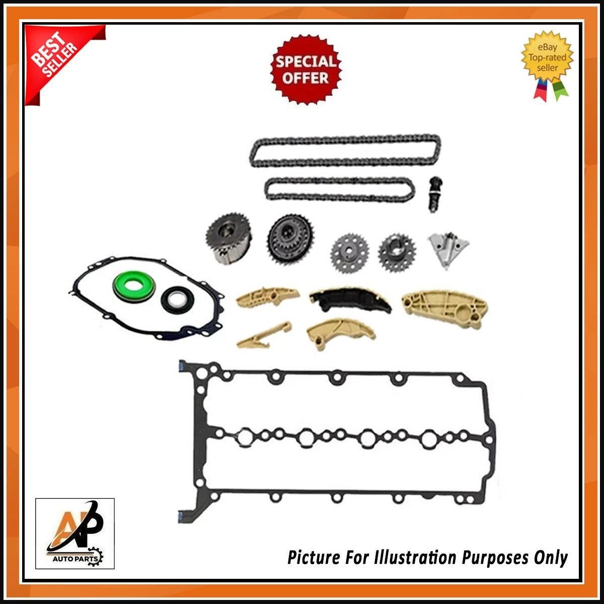 Alloy Crankshaft Rebuild Kit for Land Rover Discovery 204DTD 2.0 (2005–2015)