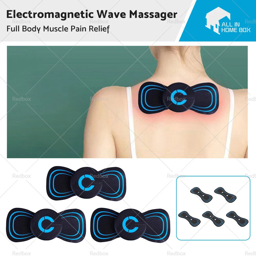 Mini EMS Massager Microcurrent Device for Full Body Muscle Pain Relief