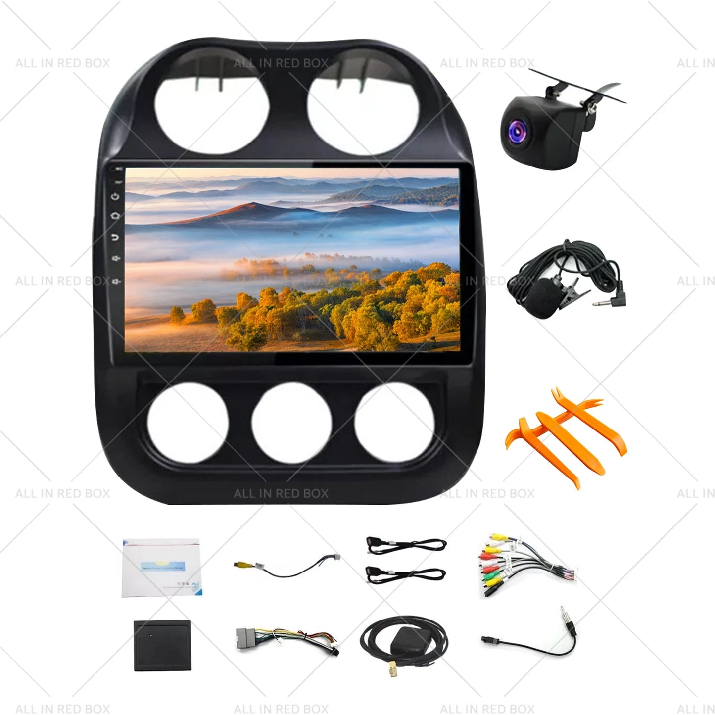 Stereo Radio Head Unit for Jeep Compass Patriot (2006-2019)