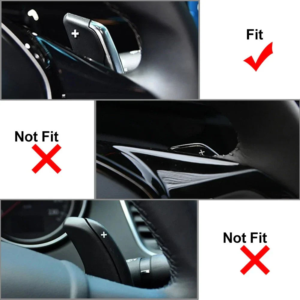 Steering Wheel Shift Paddle Extensions for Peugeot 508, 3008, 5008 (2008-2023)