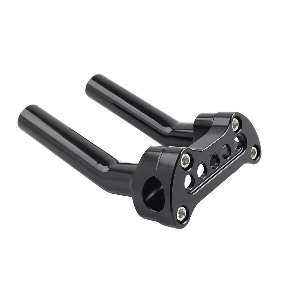 6.5" C Pullback Handlebar Riser Top Clamp for Harley Dyna FXD Softail XL883 (2004-2023)