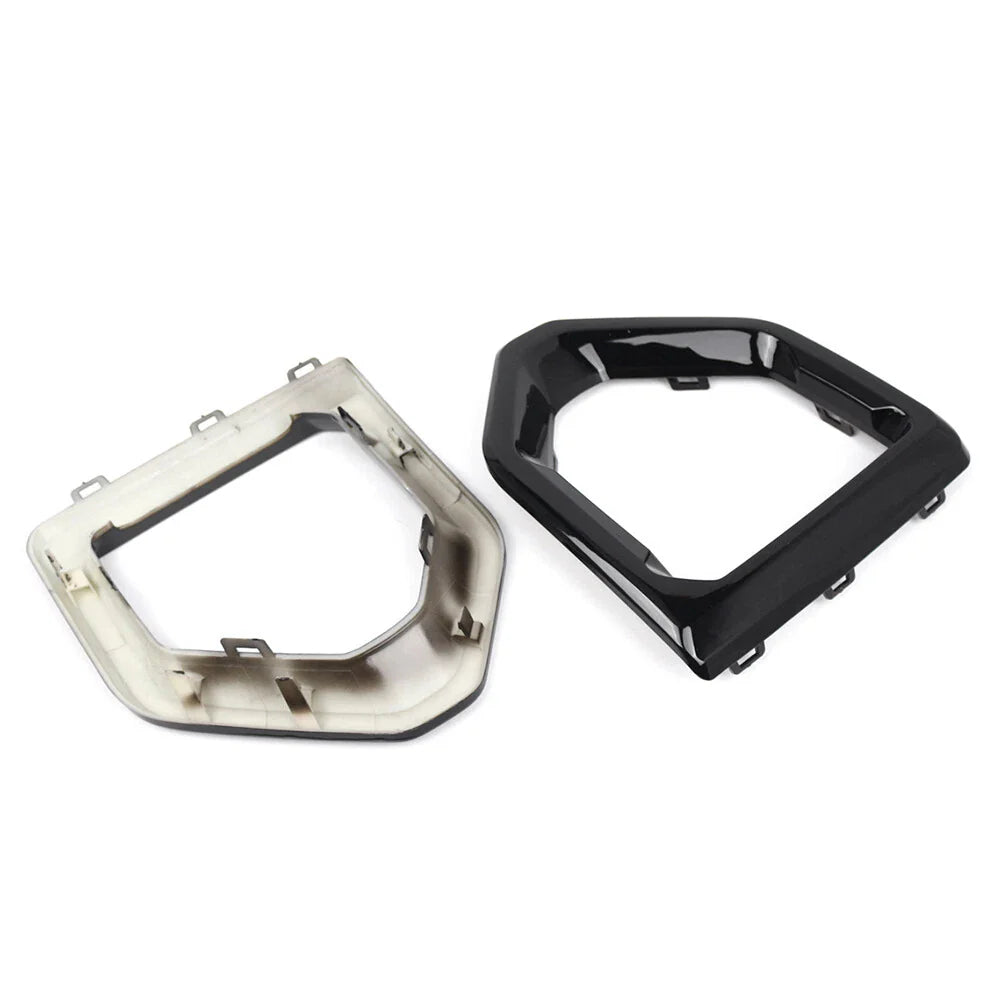 Fog Light Lamp Outer Bezel Cover Pair for GMC Sierra 1500 (2014-2018)