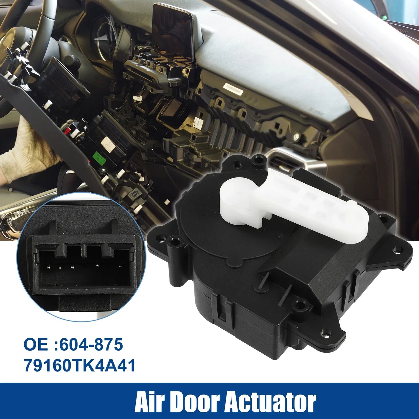 Air Door Actuator for Honda Odyssey (2011-2017) - Replacement 2 x Black