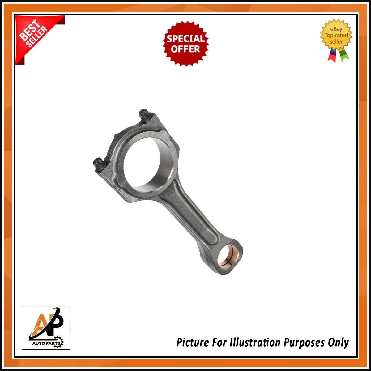 Connecting Rod Set Replacement for Ford Transit 2.2 TDCi (2000–2013)