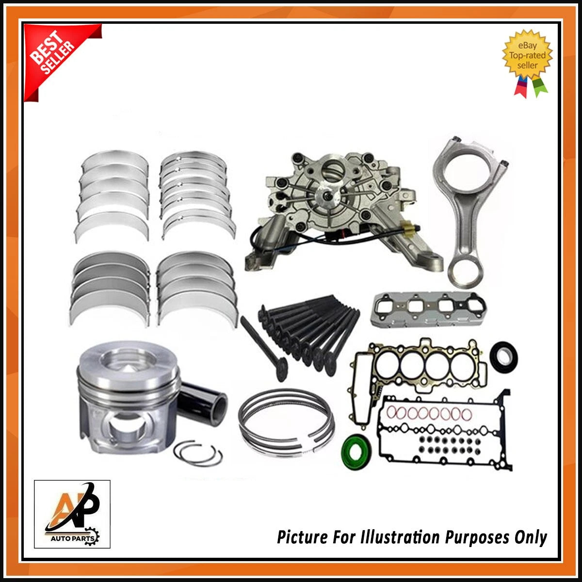 Crankshaft for Jaguar F Pace 204Dtd 2.0L Diesel Alloy Steel (2016–2021)