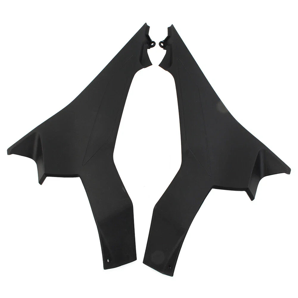 Black Seat Side Fairing Cowl Panel Covers for KAWASAKI Ninja 400 (2018-2020)