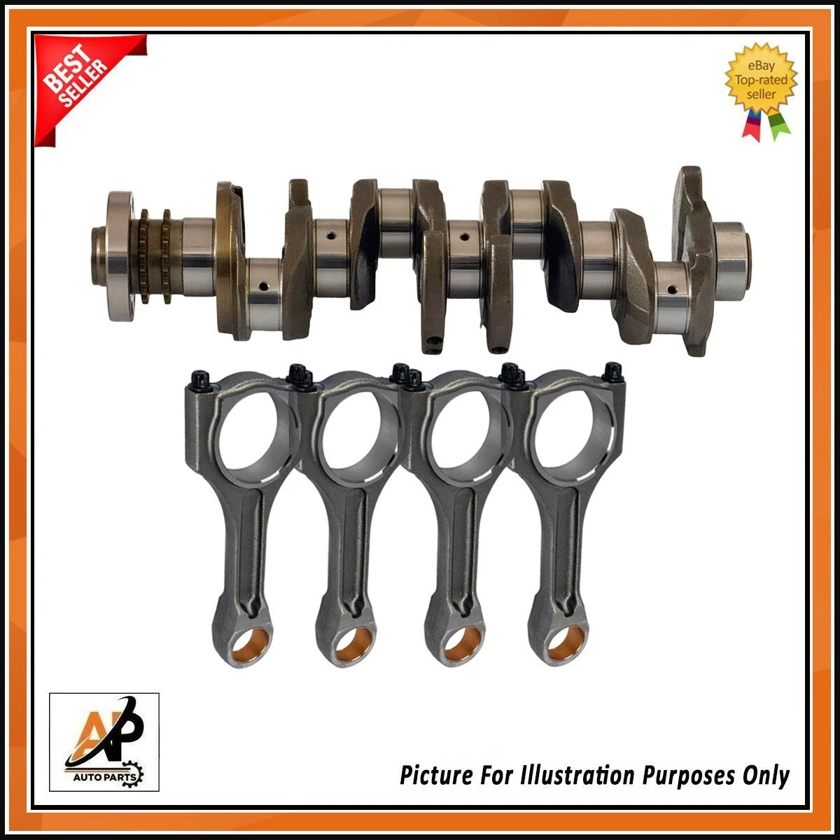 Crankshaft Replacement for BMW 2.0 Diesel N47 D20 Engine (2008–2018)