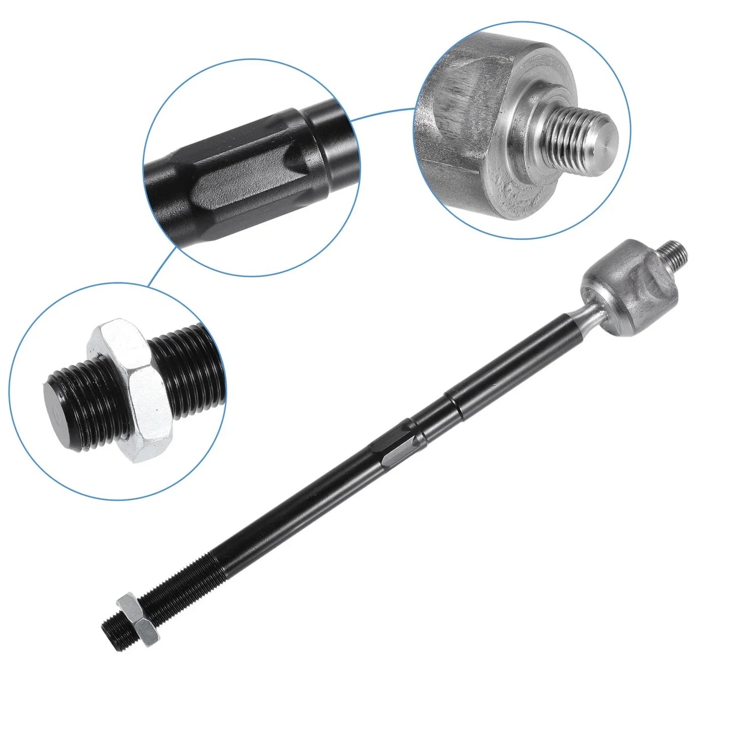 2 x Front Inner Tie Rods for Chrysler 300 & Dodge Challenger (2005-2023)