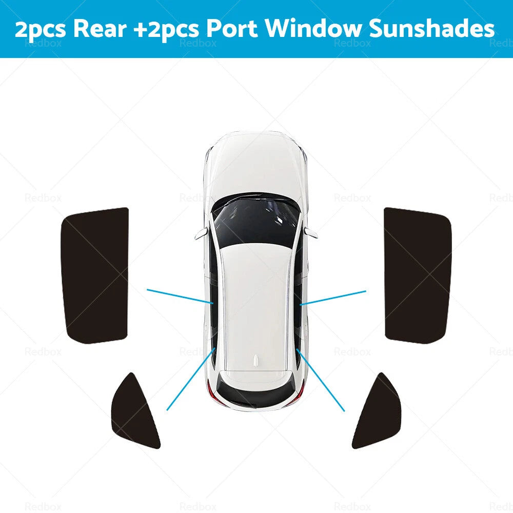 Magnetic Car Window Sun Shade Mesh for Mazda CX-8 2018-2023