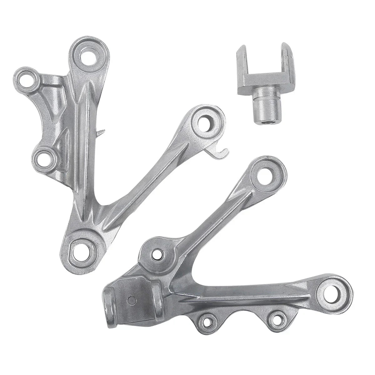 Front Footrests Pegs Bracket for Kawasaki Ninja ZX6R (2009-2018)