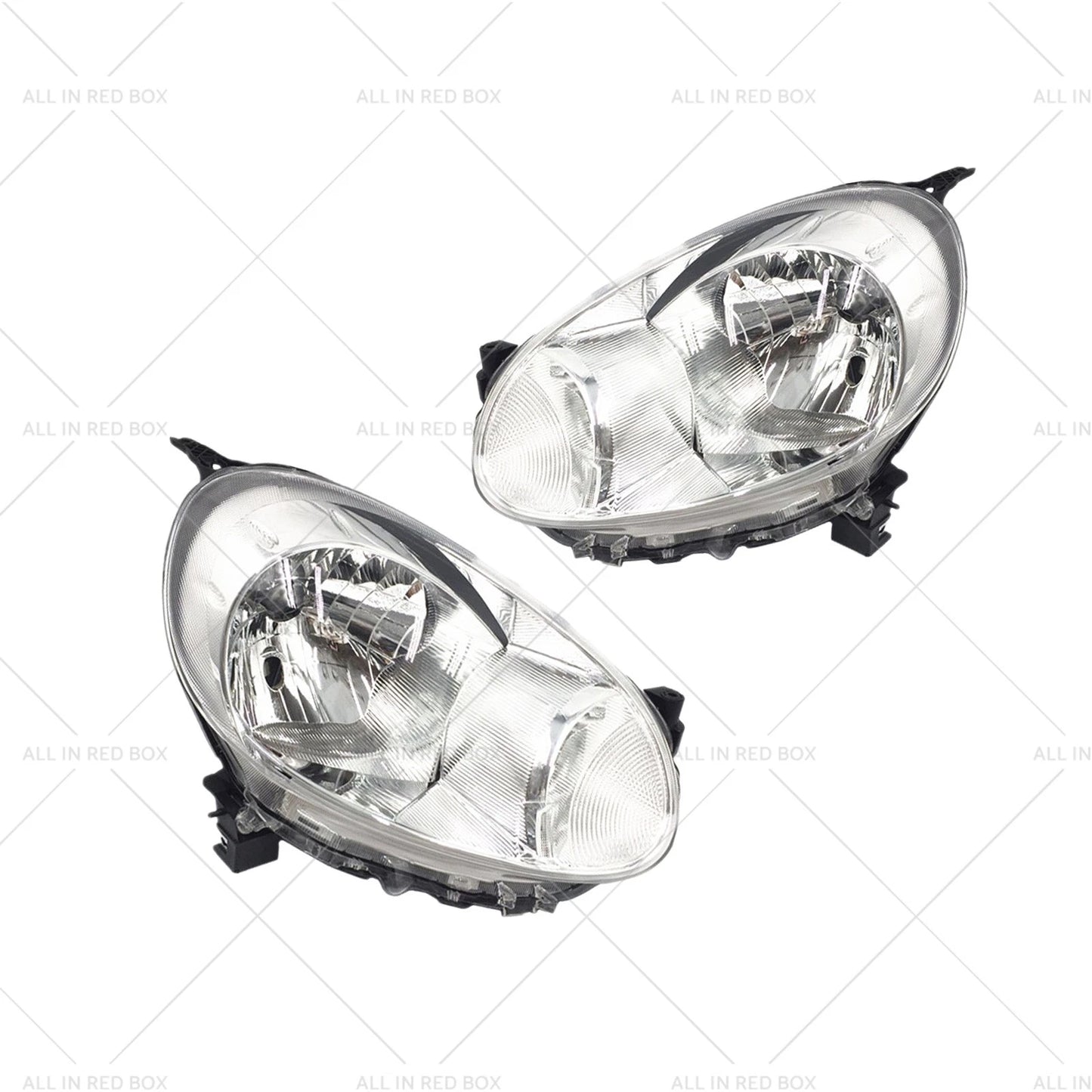 Left & Right Headlight Lamps Manual Adjusters for Nissan Micra (2010-2012)