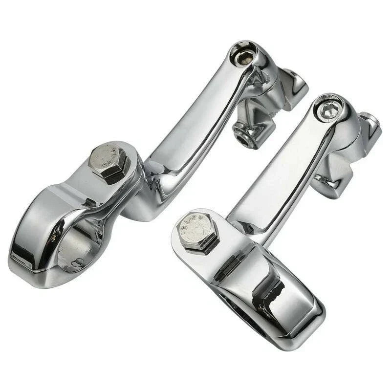 1 1/4" Engine Guards Highway Footpeg Pegs for Harley