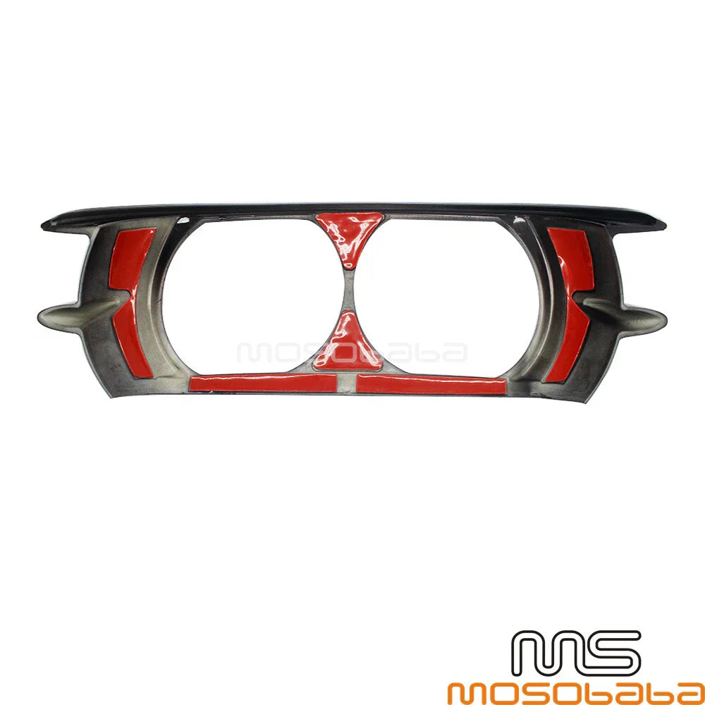 Black Headlight Lamp Trim Cover Bezel for Harley Road Glide (2015-2023)
