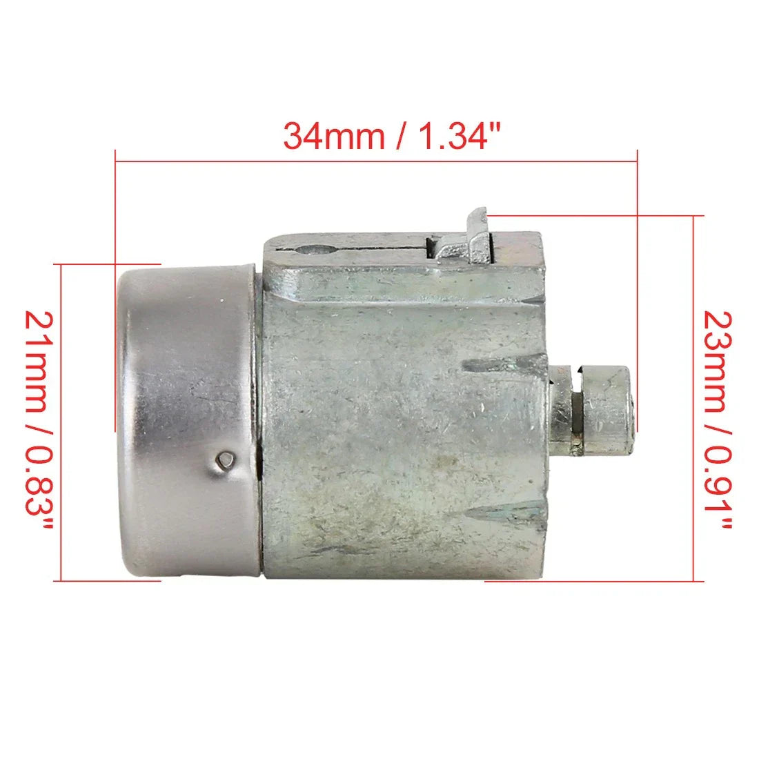 Door Lock Cylinder with Key for Chevrolet C1500 C2500 GMC K1500 K2500 (1990-1999)