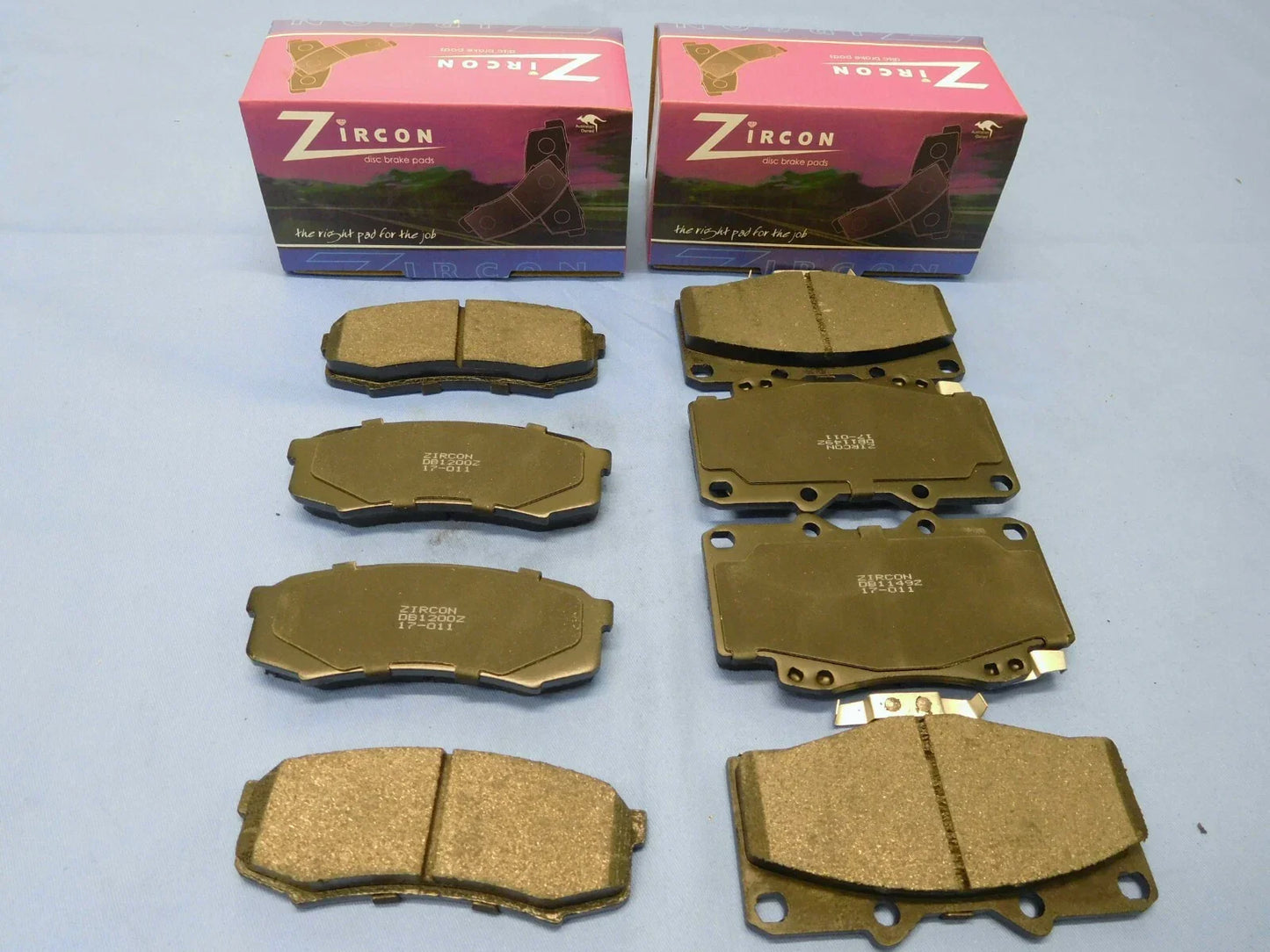 Front & Rear Brake Pads for Land Cruiser FZJ75 HZJ75 (1992-1998)