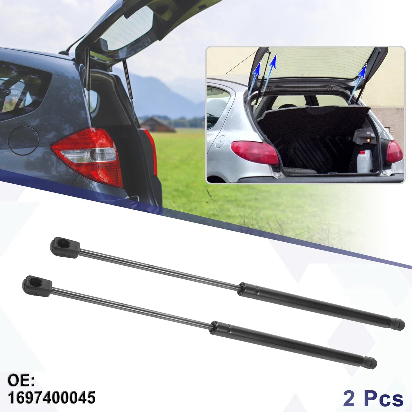 Rear Hatch Lift Support Gas Struts for Mercedes-Benz A-Class (2004-2012)
