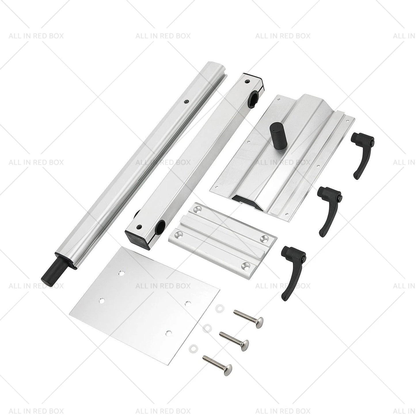 Aluminum Alloy Table Leg for RV Camper - Movable, Rotatable, Height Adjustable