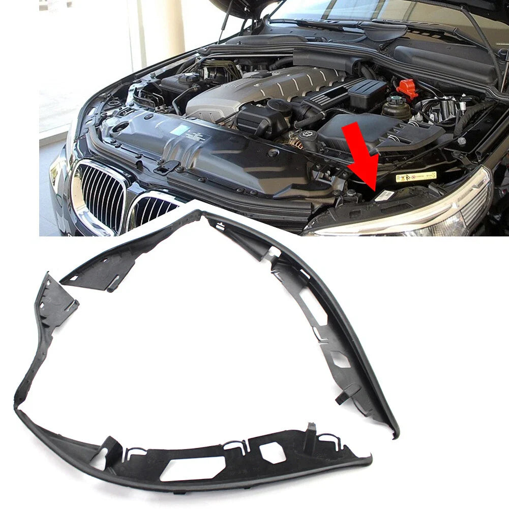 Front Upper Headlight Gaskets for BMW 5 Series E60 (2006-2010)