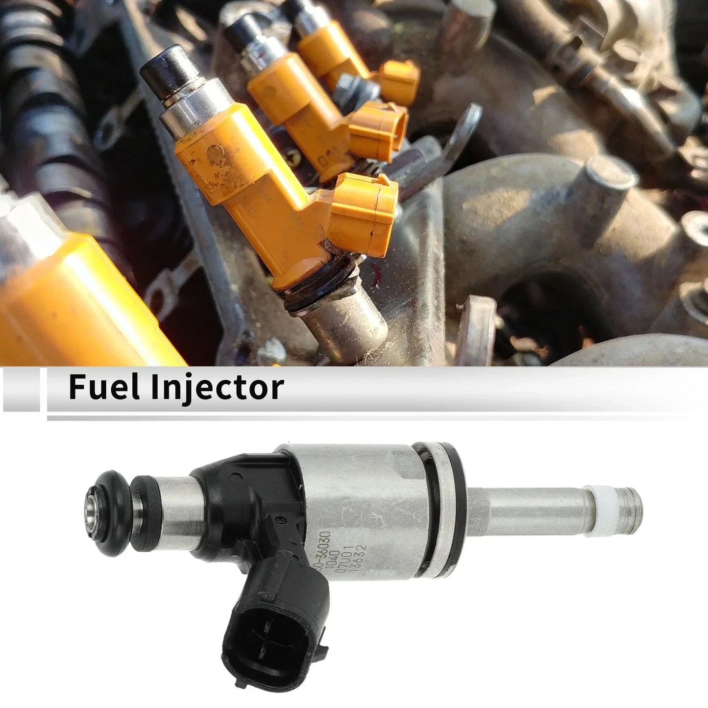 Fuel Injector for Lexus NX200t 2.0L (2015-2017) - 1 x Black Injector