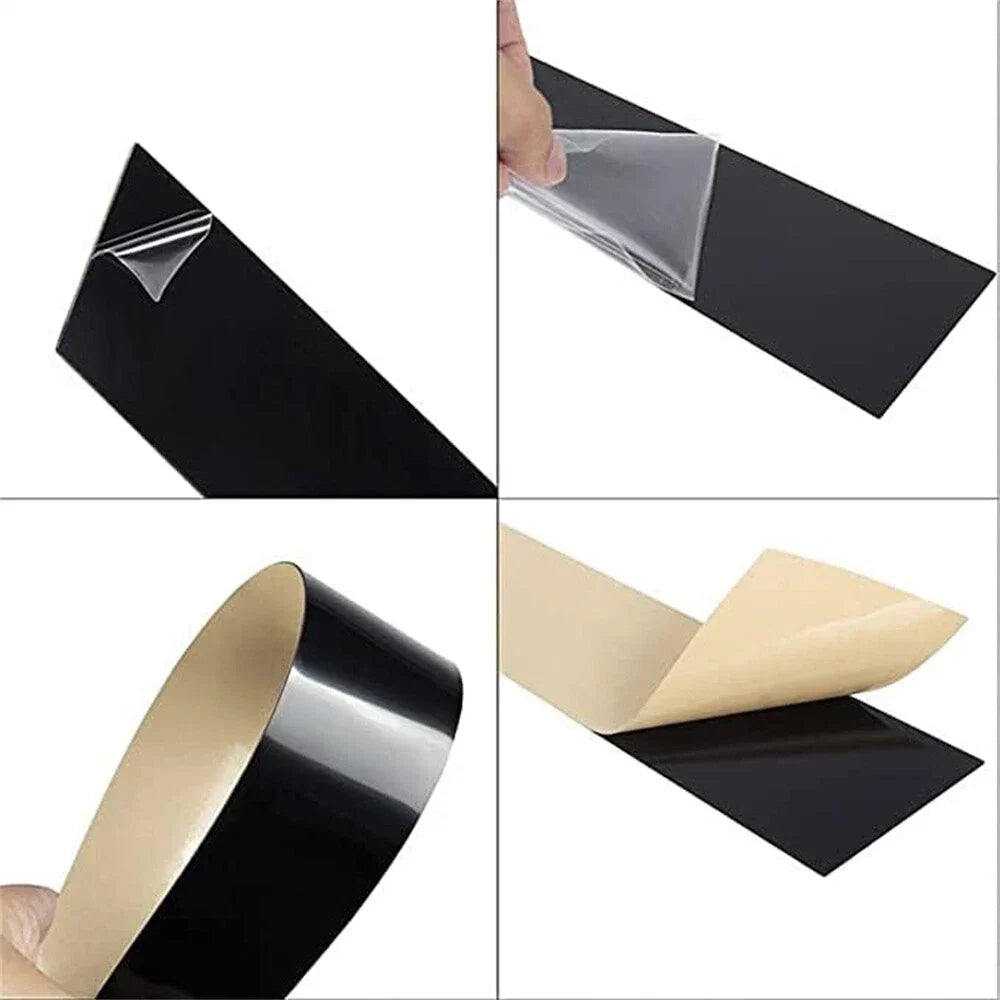 12Pcs Glossy Black Door Pillar Post Covers for Range Rover HSE (2002-2012)