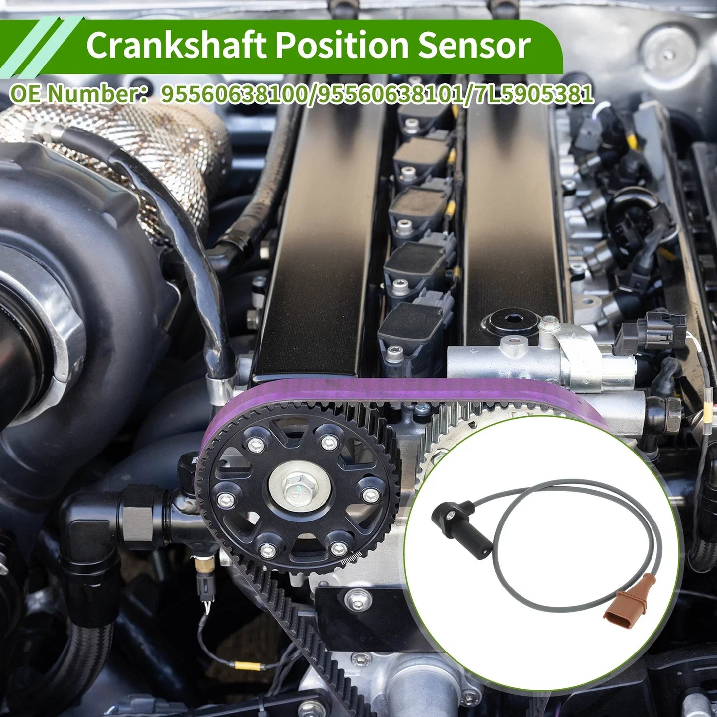 Crankshaft Position Sensor for PORSCHE Cayenne S 4.5 (2002-2007)