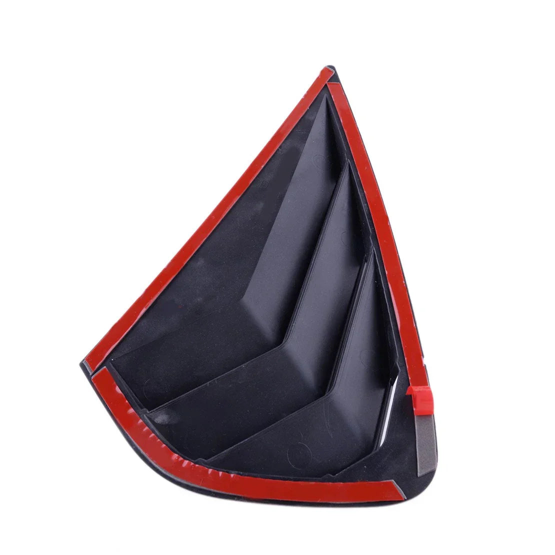 2 x Gloss Black Side Window Blind Covers for Kia Forte (2019-2022)