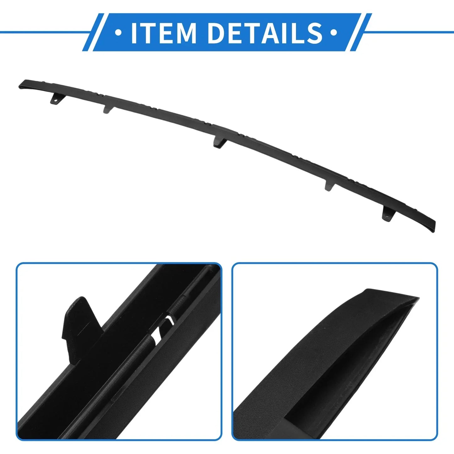 Front Lower Center Bumper Grille Trim for Mercedes-Benz S450 (2018-2023)