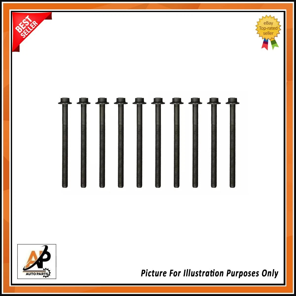 Engine Head Bolts Set Replacement for Jaguar XE XF 2.0 Diesel (2016–2020)