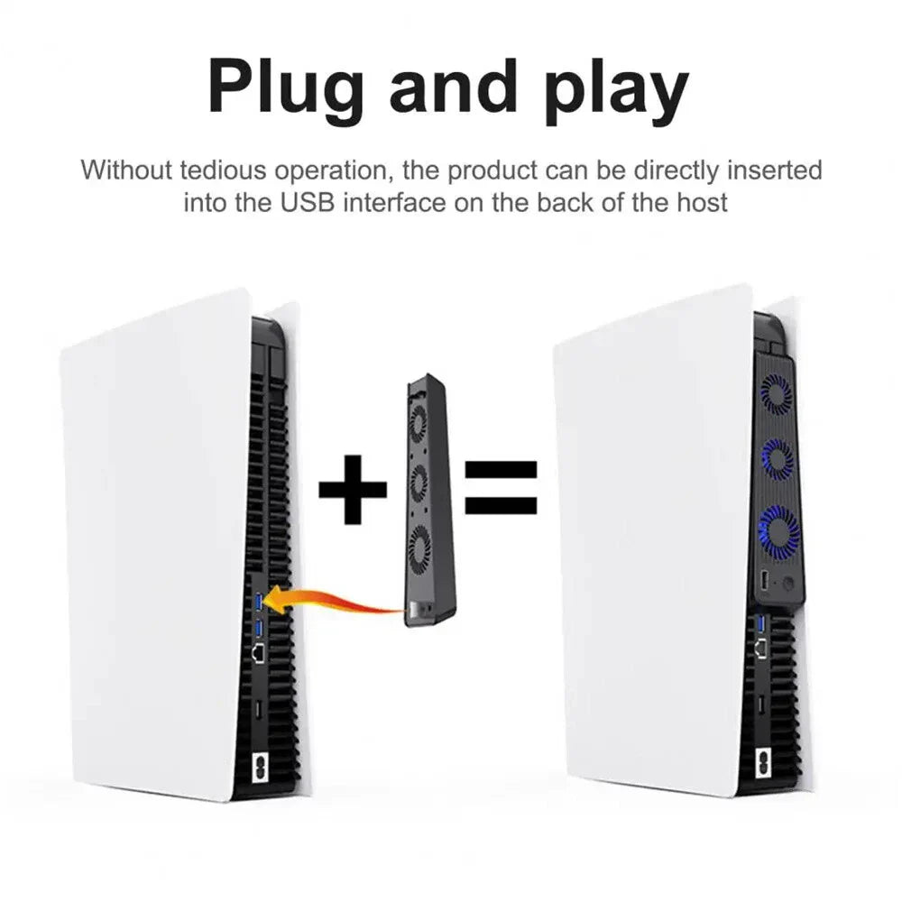 Cooling Fan for PS5 PlayStation 5 Console Accessories
