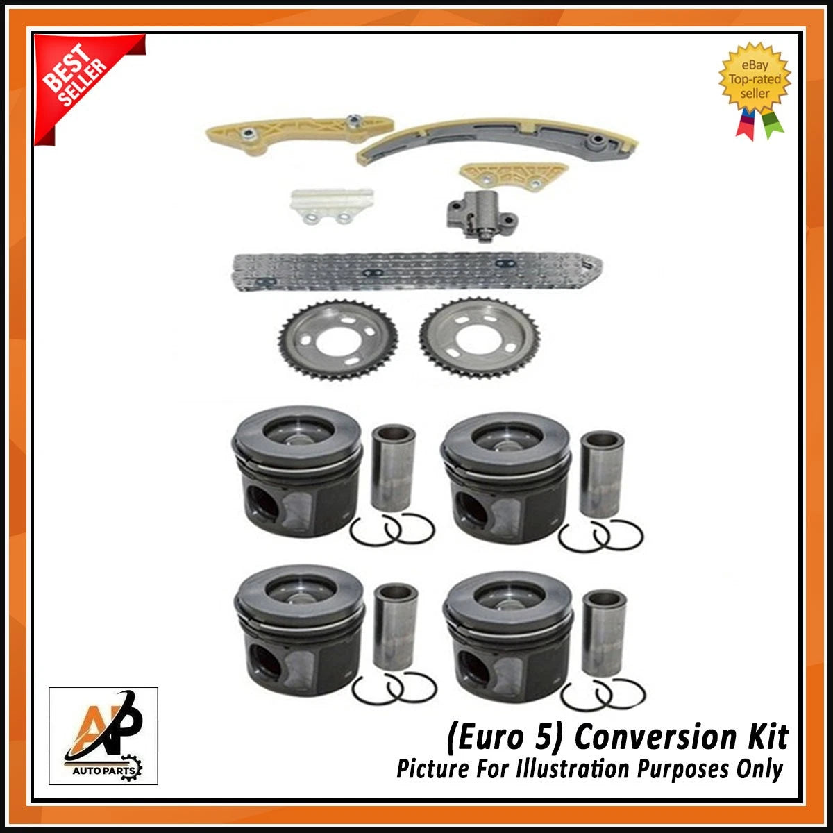 Engine Rebuild Kit Replacement for Ford Transit 2.2 TDCi Duratorq FWD (2011–2018)