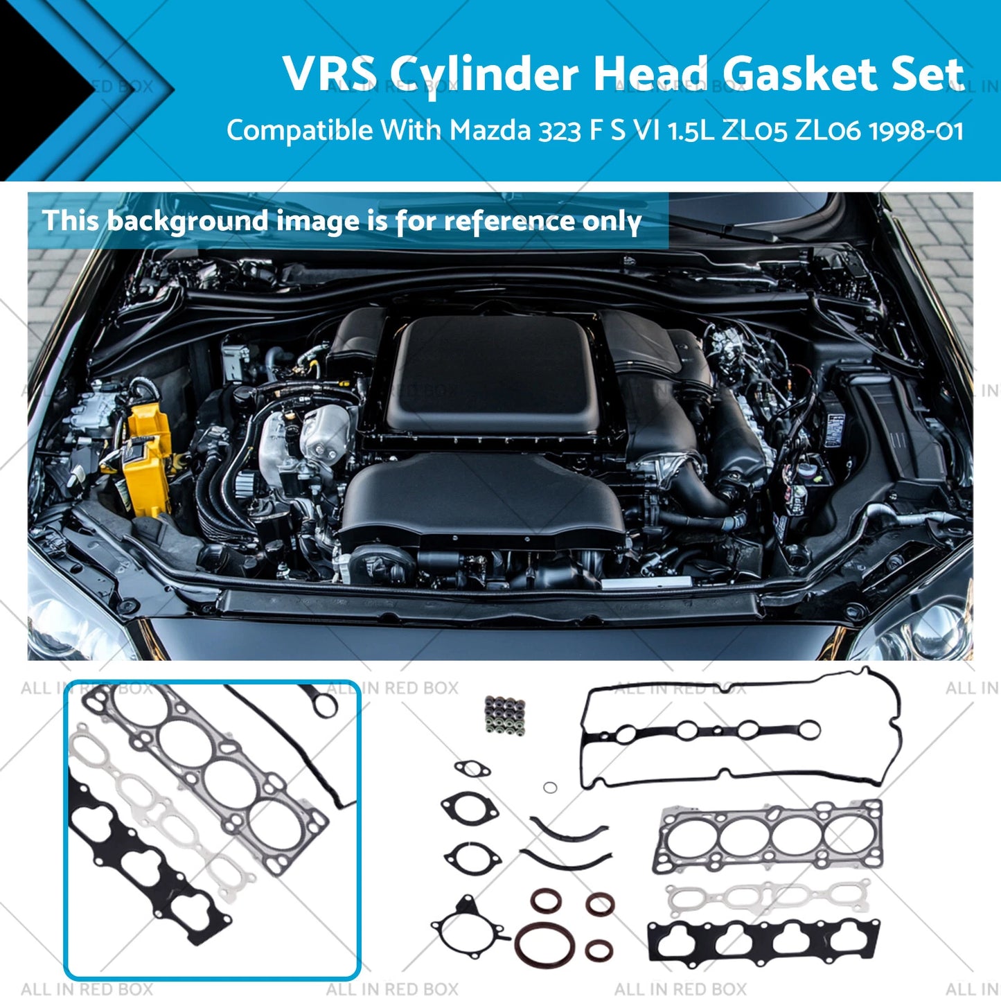 Cylinder Head Gasket Set for Mazda 323 F S VI 1.5L (1998-2001)