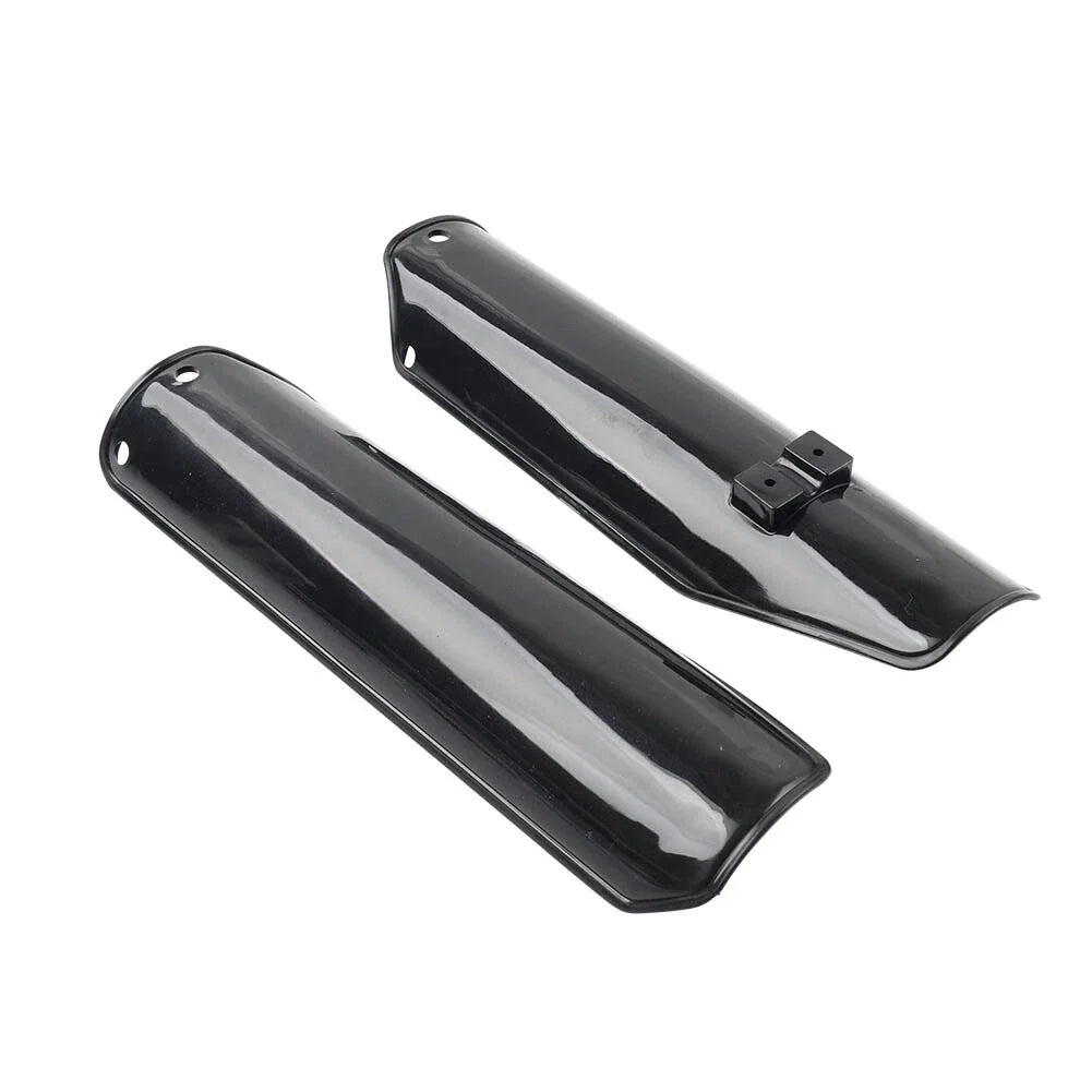 Black Front Fork Guard Covers for Pit Dirt Bikes CRF50 XR50
