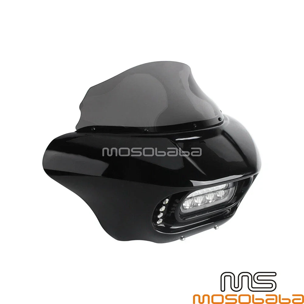 Shark Fairing w/ Headlight & Mount for Harley Softail Fat Bob FXFB FXFBS (2018)