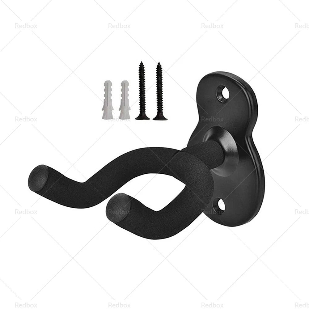 Guitar Wall Mount Holder Hook Rack Bracket Padded Display for Instruments