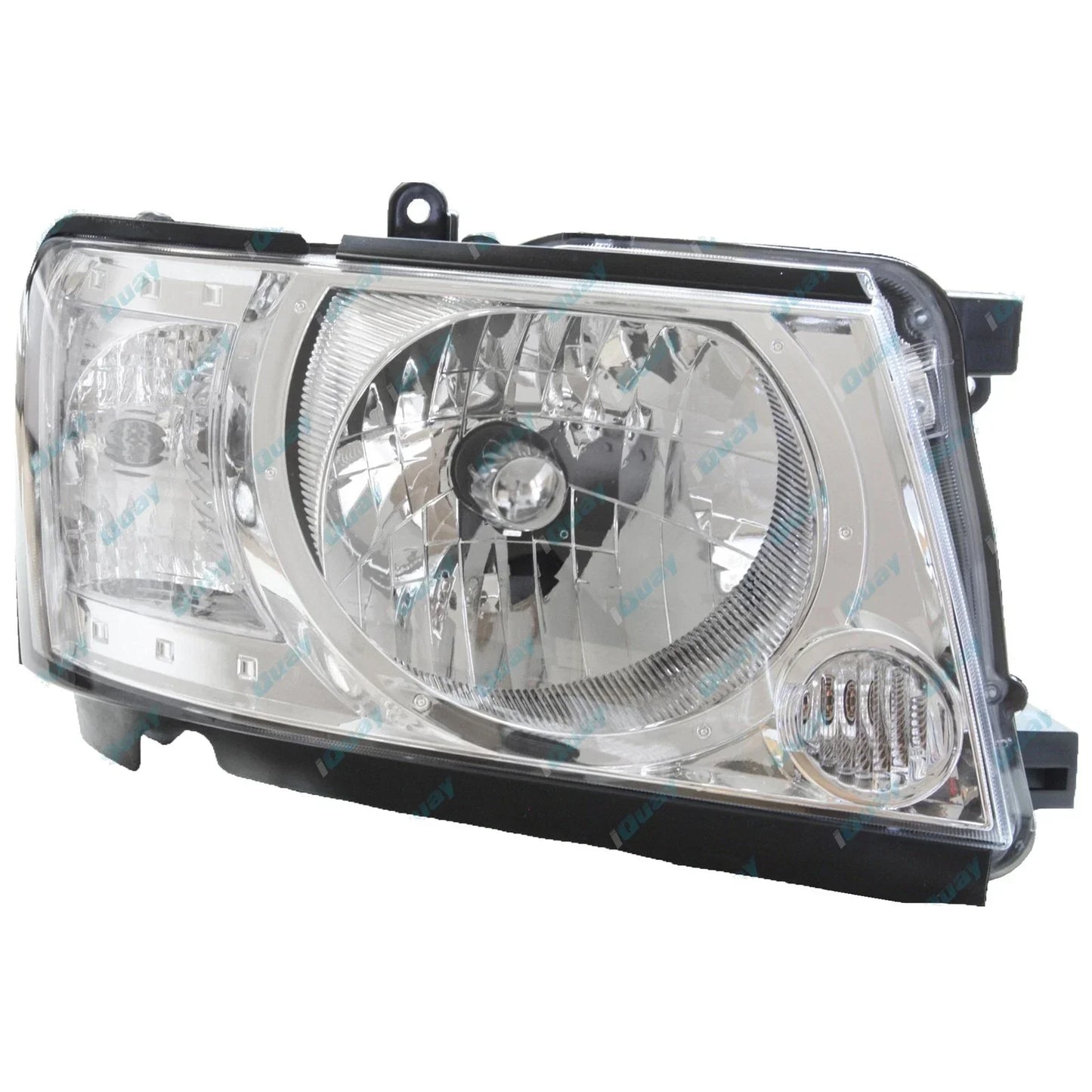 LH+RH Replacement Headlights Pair for Nissan Patrol GU 4 2004-On Left Right
