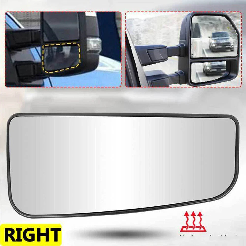 Right Side Mirror Glass for Ford Super Duty F350/F450/F550 (2017-2023)