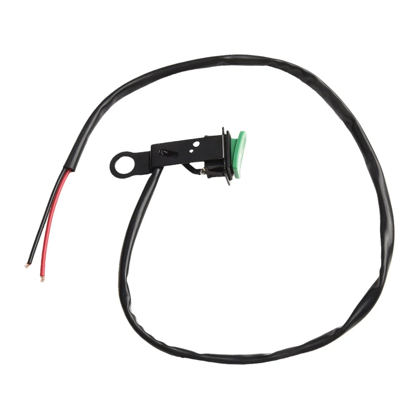 Push Button Switch for Motorcycles with Reflector Iron Bracket