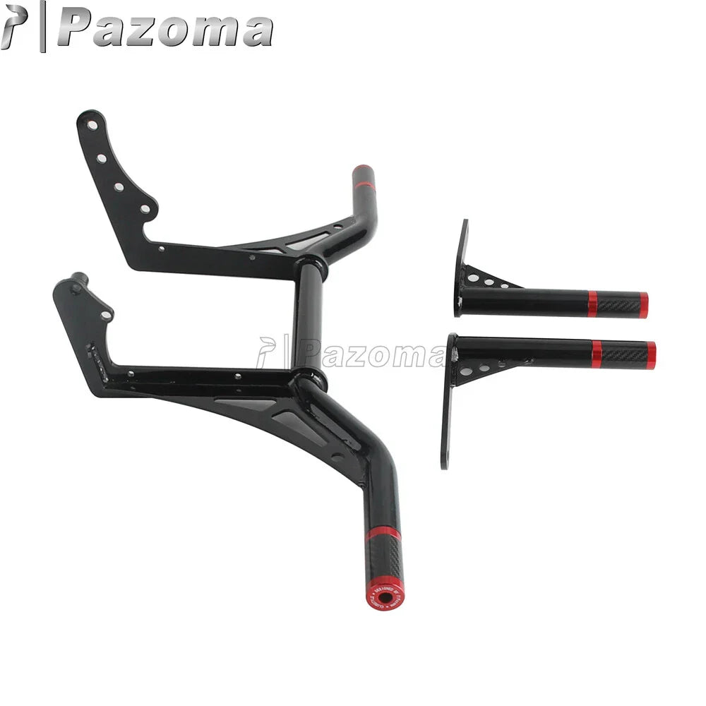 Front Crash Bar Saddlebag Guards for Softail Low Rider ST 117 FXLRST (2022-24)