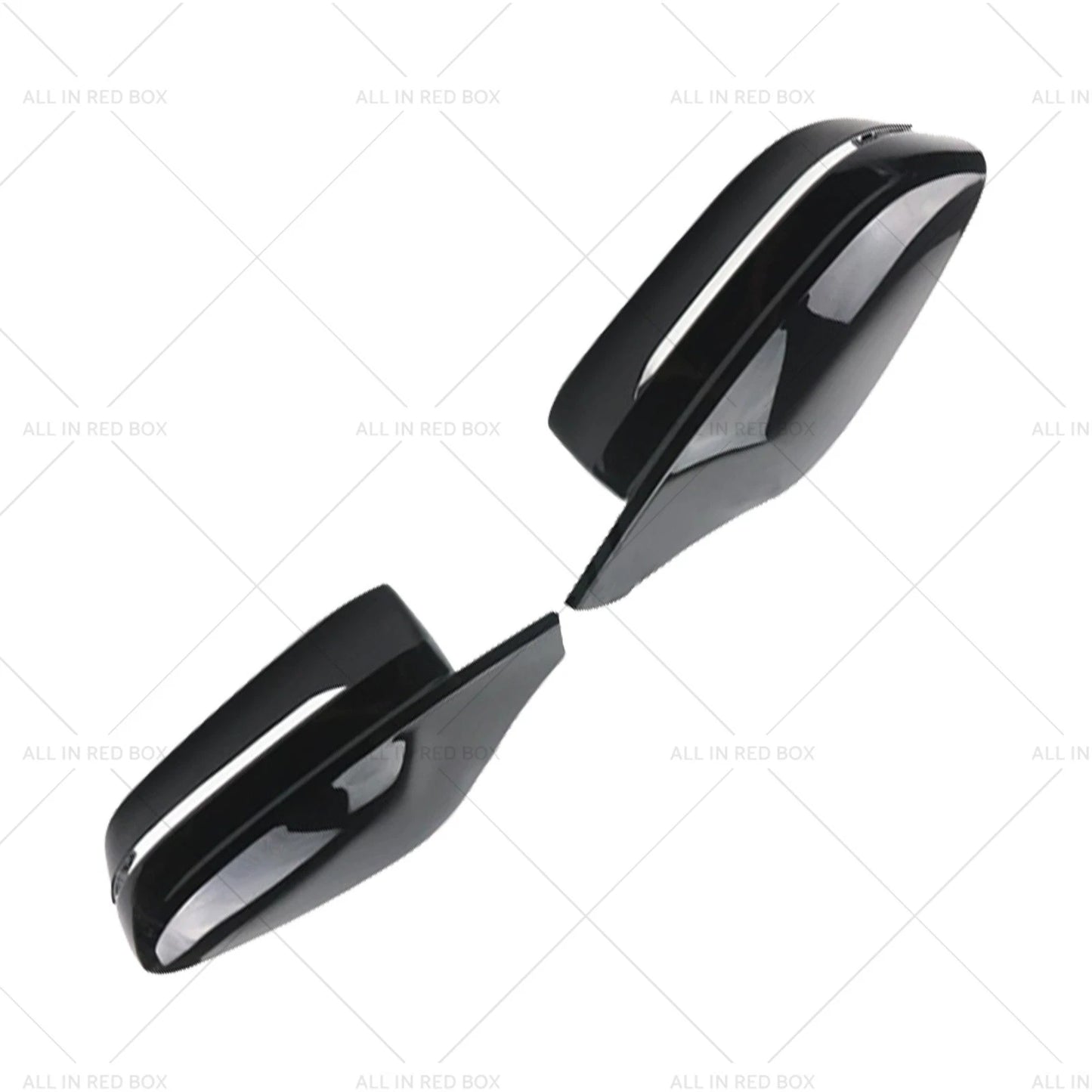Gloss Black M Style Wing Mirror Cap Covers for BMW G20 G21 G22 G26 (2019-2023)