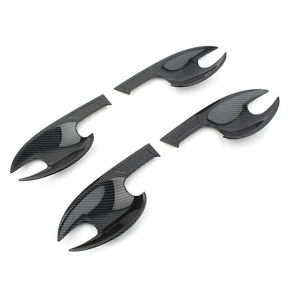 Carbon Fiber Inner Door Handle Bowl Cover Trim for Mazda CX-5 (2017-2020)