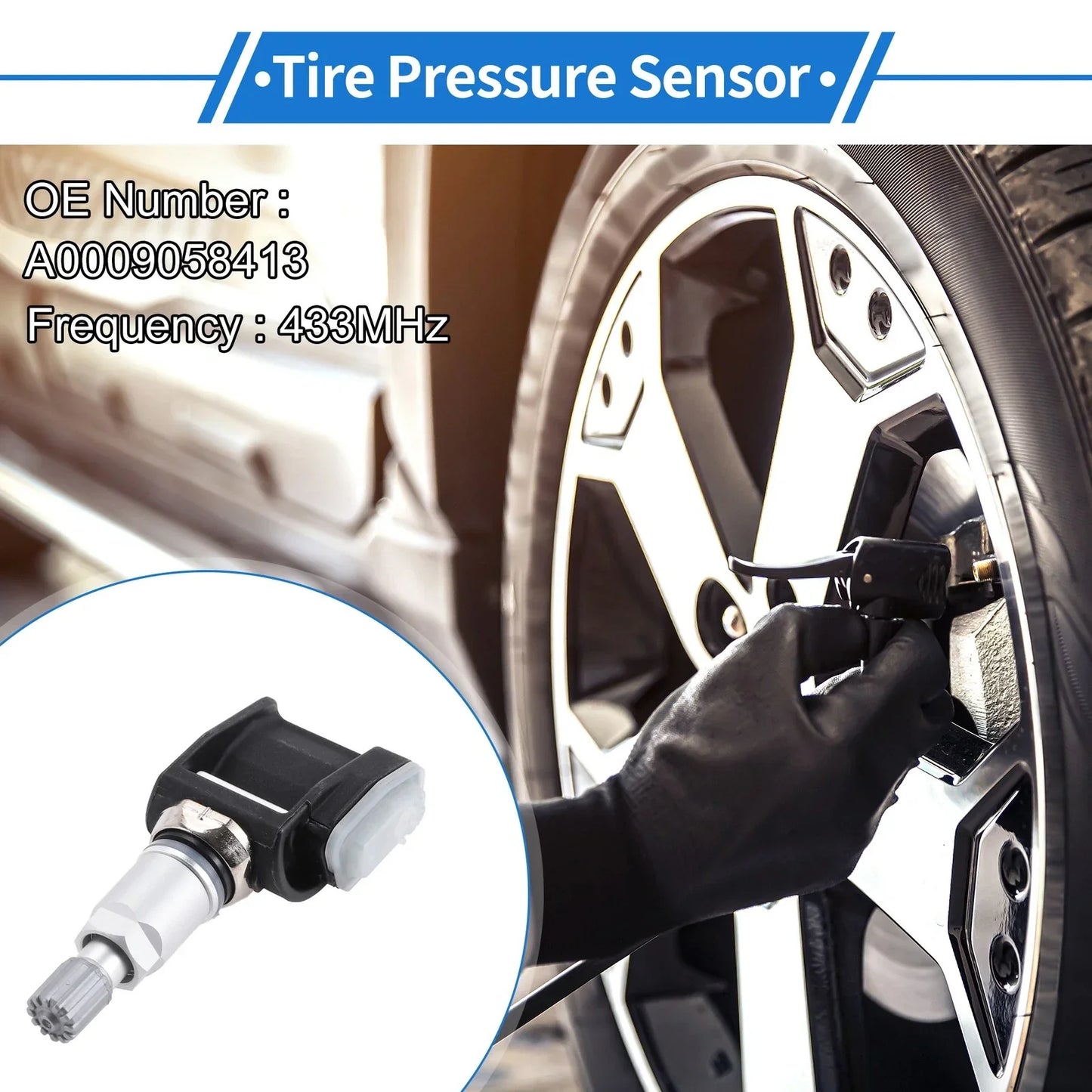 Tire Pressure Sensor for Mercedes-Benz Sprinter 4500 (2019-2023)