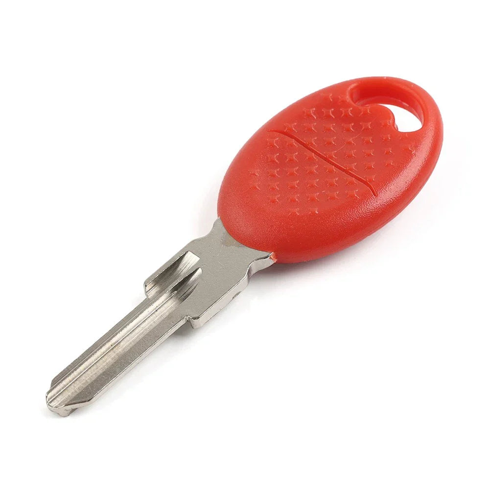 Red Uncut Blade Blank Key for Aprilia Tuono 1000R RSV1000 SXV550 SMV750/1200