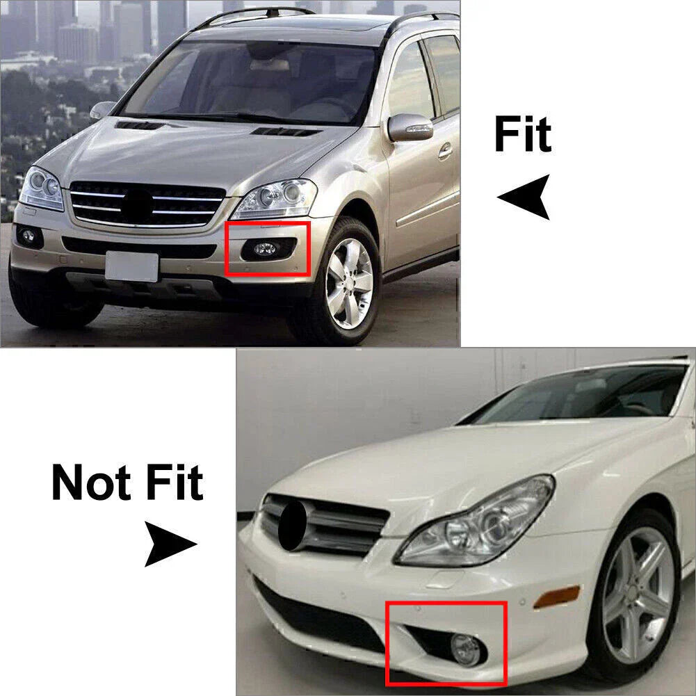Front Fog Light Lamp with Bulb for Mercedes Benz W219 (2007-2010)